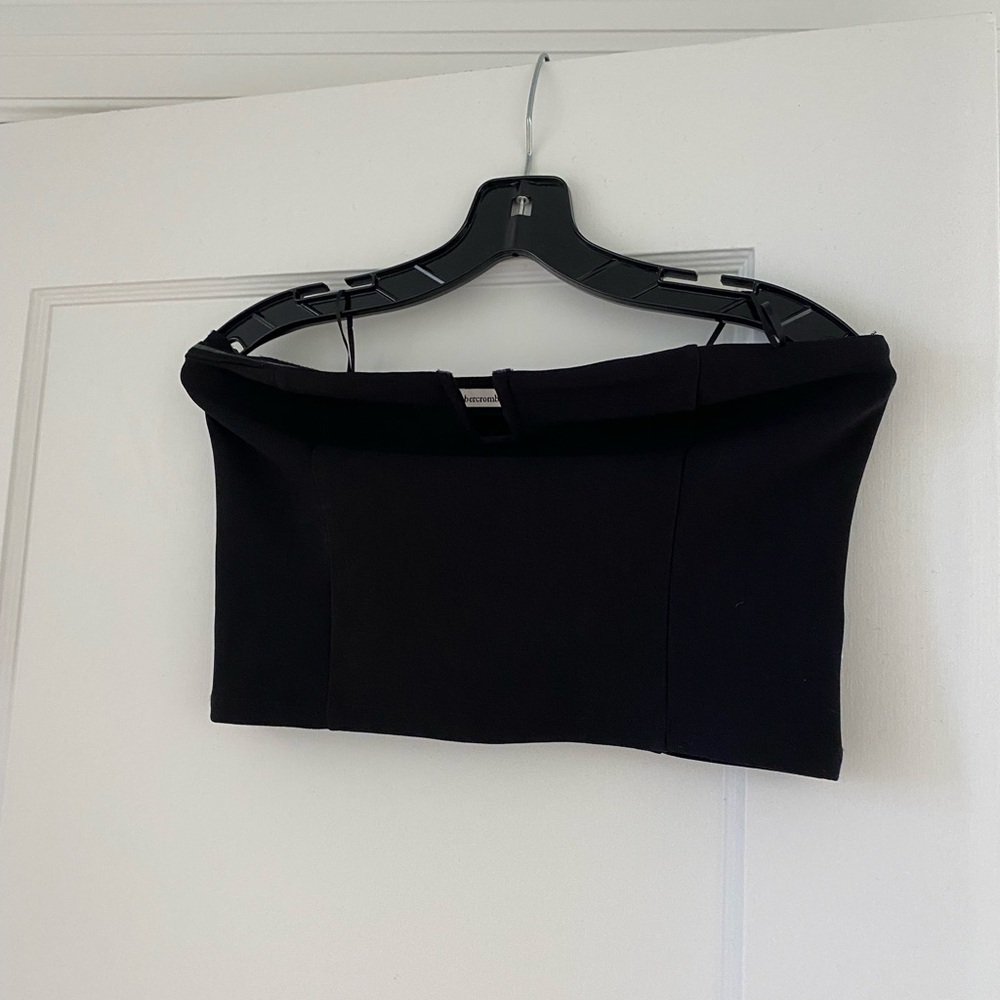 Elegant Black Off-Shoulder Top